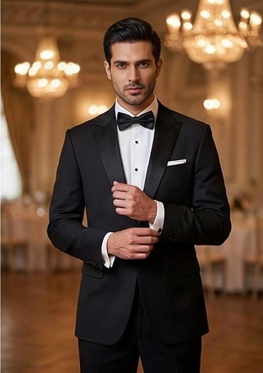 Black blazer custom tailoring