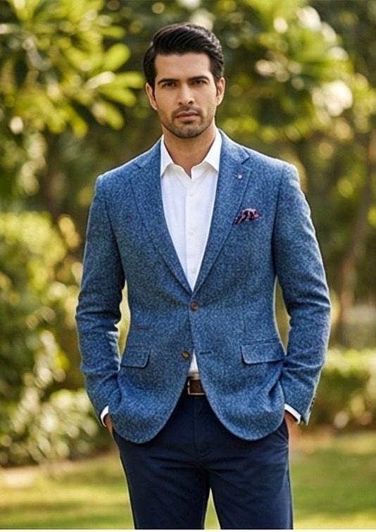 Custom blazer tailoring