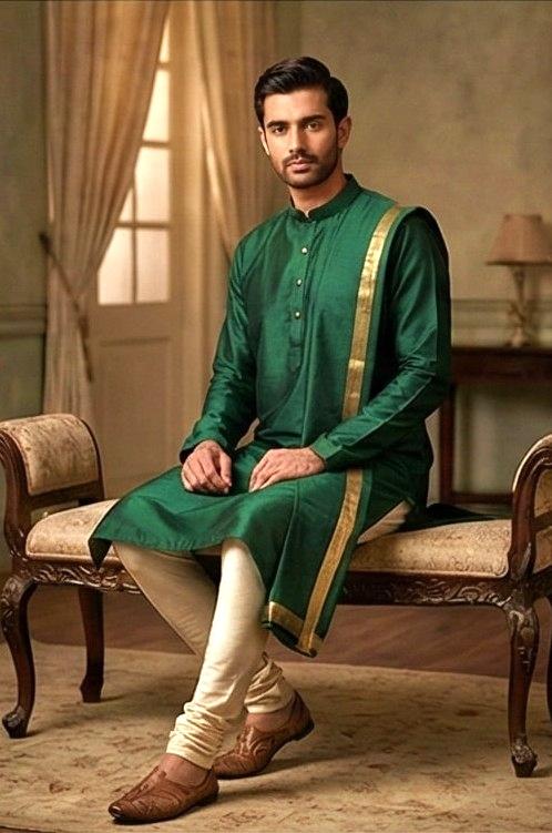 Traditional kurta tailoring